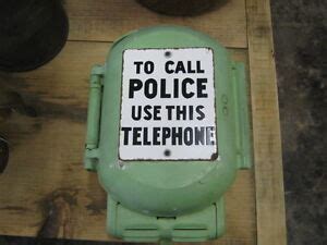 antique western electric police call box|Vintage Western Electric Outdoor Rotary Telephone Call Box .